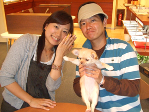 大阪店 看板犬!?