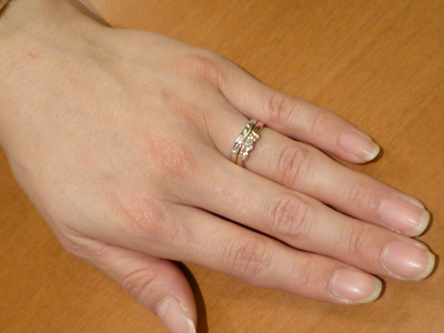M様C様の婚約指輪と結婚指輪のご紹介です☆