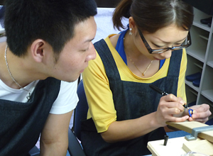 自分で作る指輪 ル・ポワンで挙式のK様&H様 in 滋賀
