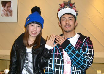 ハート&ミル打ちの結婚指輪ご紹介