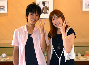 ご自分で作られた結婚指輪が完成しました★