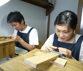 手作りの結婚指輪