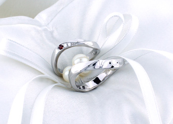 手作りの結婚指輪