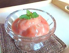 トマトの簡単ジェラート