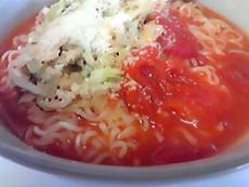 トマトラー麺♪