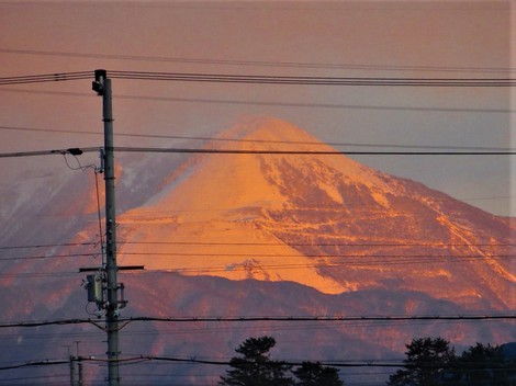 赤伊吹山~今津アメダス氷点下7度 赤伊吹山~今津アメダス氷点下7度