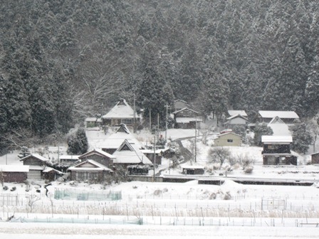 雪景色・・マキノ町