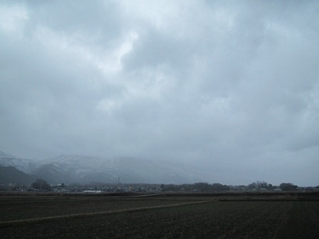 雨ばかりで・・月曜日でした