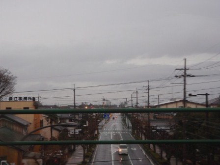 雨ばかりで・・月曜日でした