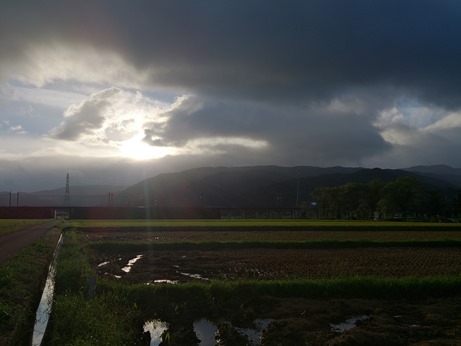 天候変われば・・風景も秋の様子でした。