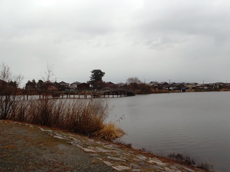 午後は小雨・・高島市内風景・・クリスマスイブ