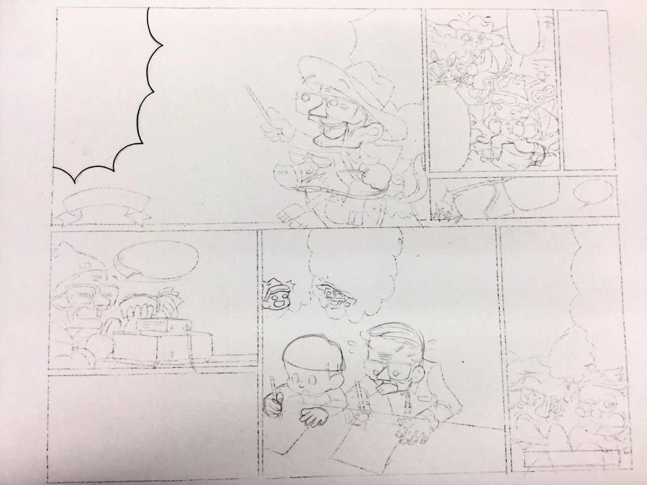 漫画ができるまで 漫画ができるまで