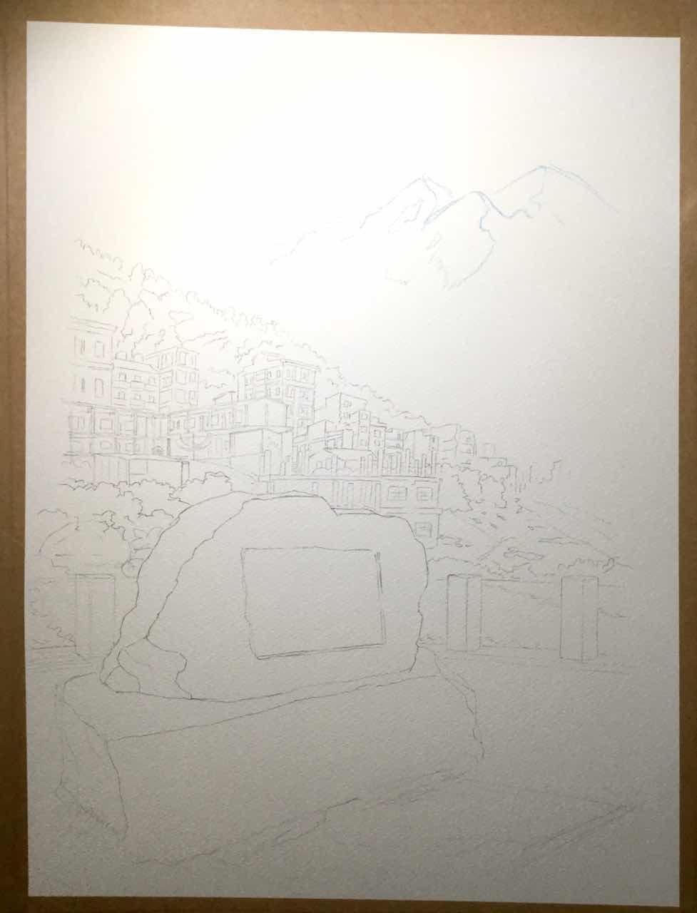 ネパール報告書の表紙絵 ネパール報告書の表紙絵