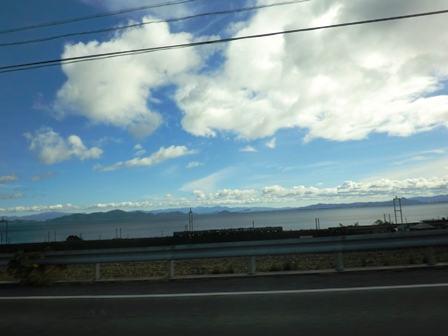 虹見て高島市から・・湖南市へドライブ