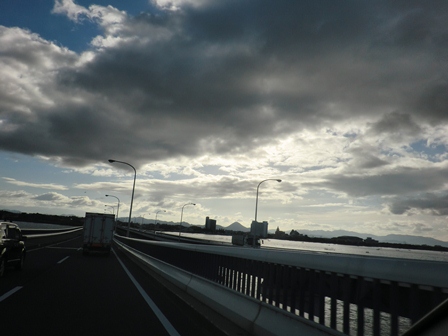 虹見て高島市から・・湖南市へドライブ