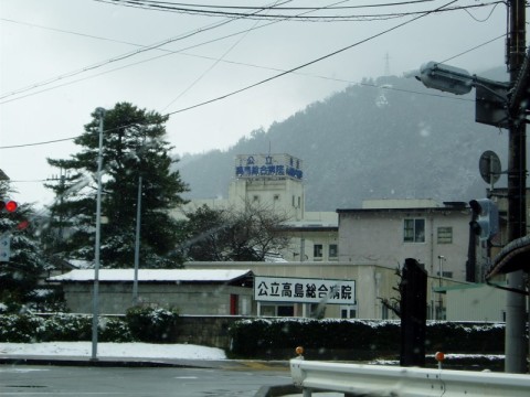雪の午前中・・新旭、高島、安曇川ぐるーーっと