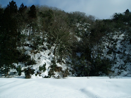 スバル360と今日の高島市山間