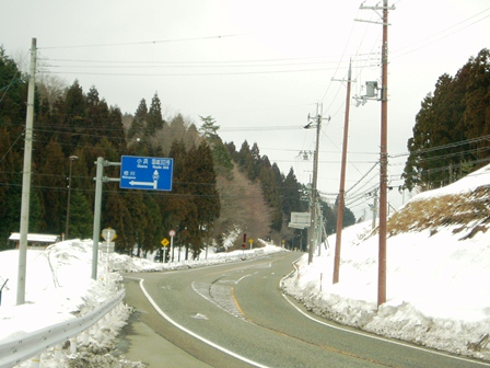 スバル360と今日の高島市山間