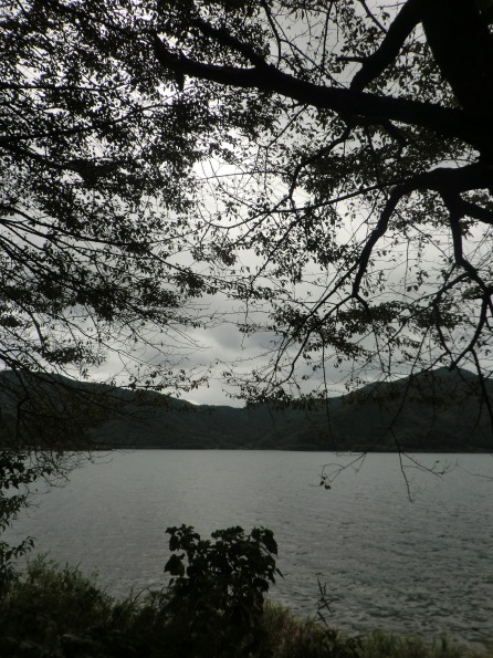 秋の雨・・・琵琶湖