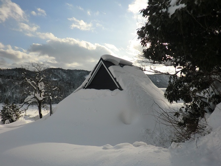鬼は外、雪も外・・在原集落他