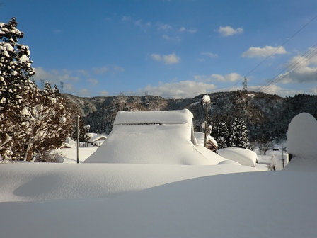 鬼は外、雪も外・・在原集落他