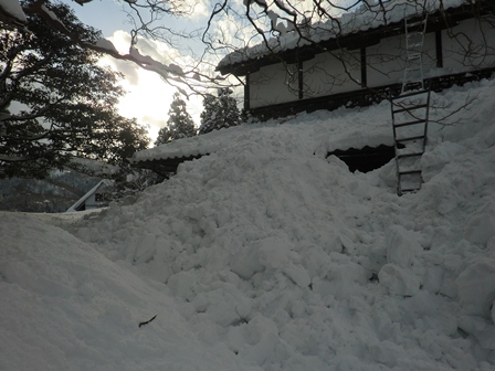 鬼は外、雪も外・・在原集落他