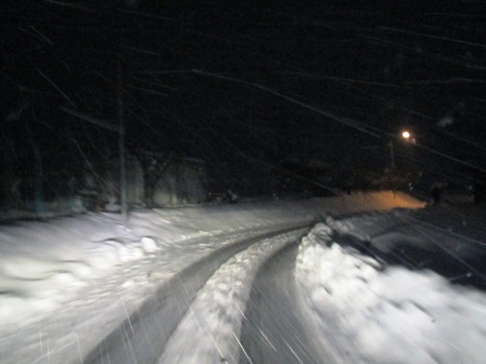 月曜日・・雪・雪