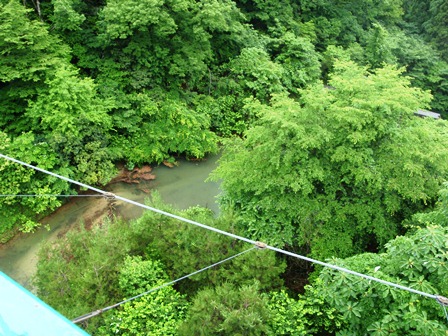 オグラス山吊橋