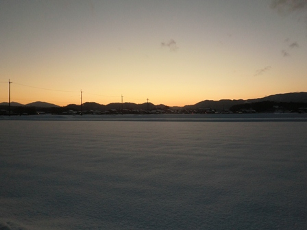 2012年1月、お終いです