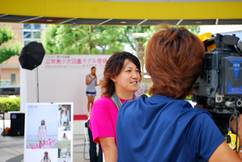 滋賀美少女図鑑、創刊に向けモデル登録会。大津パルコにて