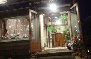 夜のお散歩で 夜のお散歩で