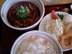 カレーうどん!