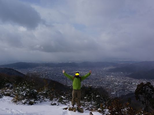 雪の音羽山に行ってきました！(1)