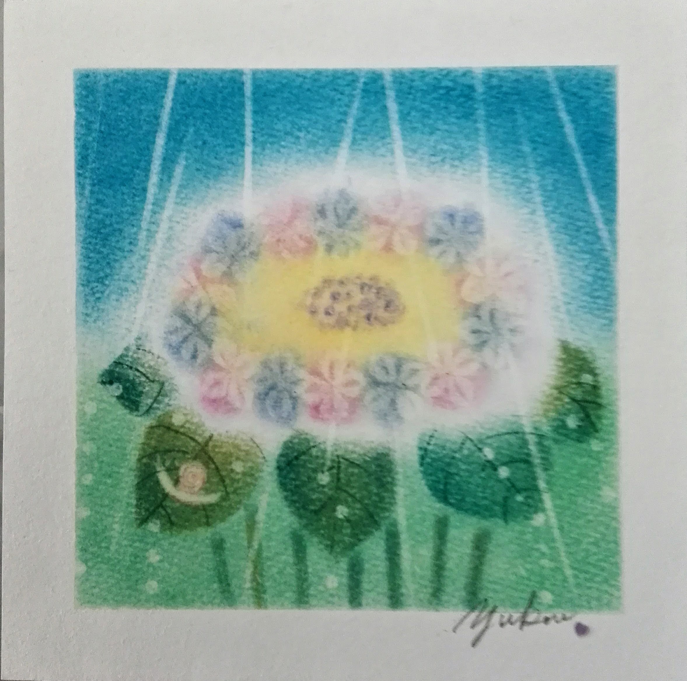 《募集》パステル和アート「紫陽花」in 小さな銀座 《募集》パステル和アート「紫陽花」in 小さな銀座