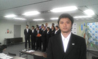 2次契約選手記者会見に行ってきました!