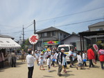地域の目立たない子供祭り