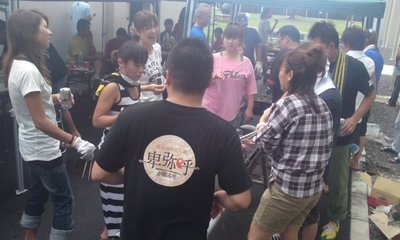 交流BBQ大会・・・or 川中夏祭り!