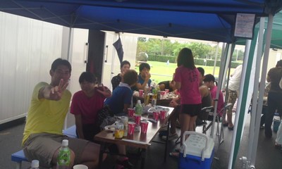 交流BBQ大会・・・or 川中夏祭り!