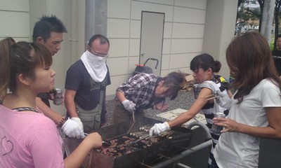 交流BBQ大会・・・or 川中夏祭り!