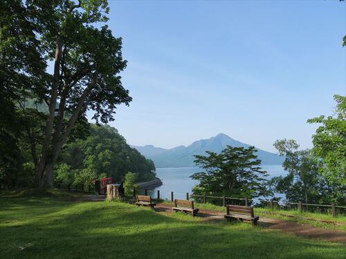 北海道初日の朝　③