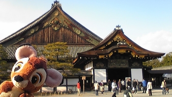 バンビin二条城♪