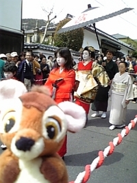 バンビの花魁珍道中♪