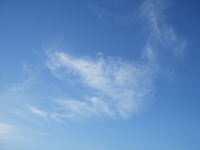 昨日の空