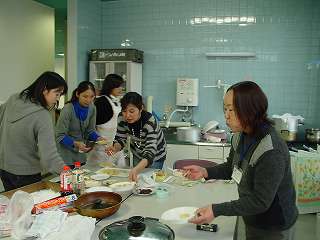 餅つき体験!!