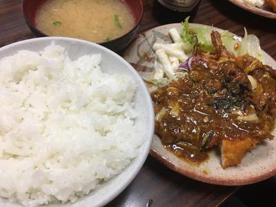 三角物語定食