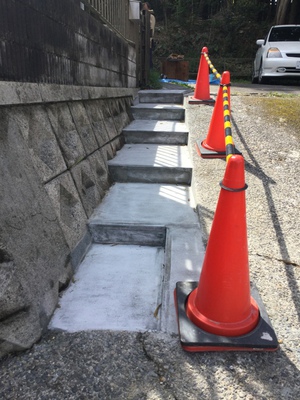 いまさらのー　冬対策工事