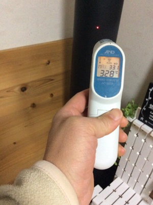 薪ストーブの煙突温度は