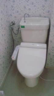 自分でウォッシュレット取り付け