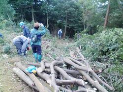 薪割くらぶの里山保全