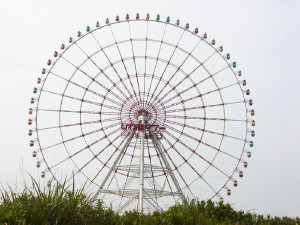 雨の堅田